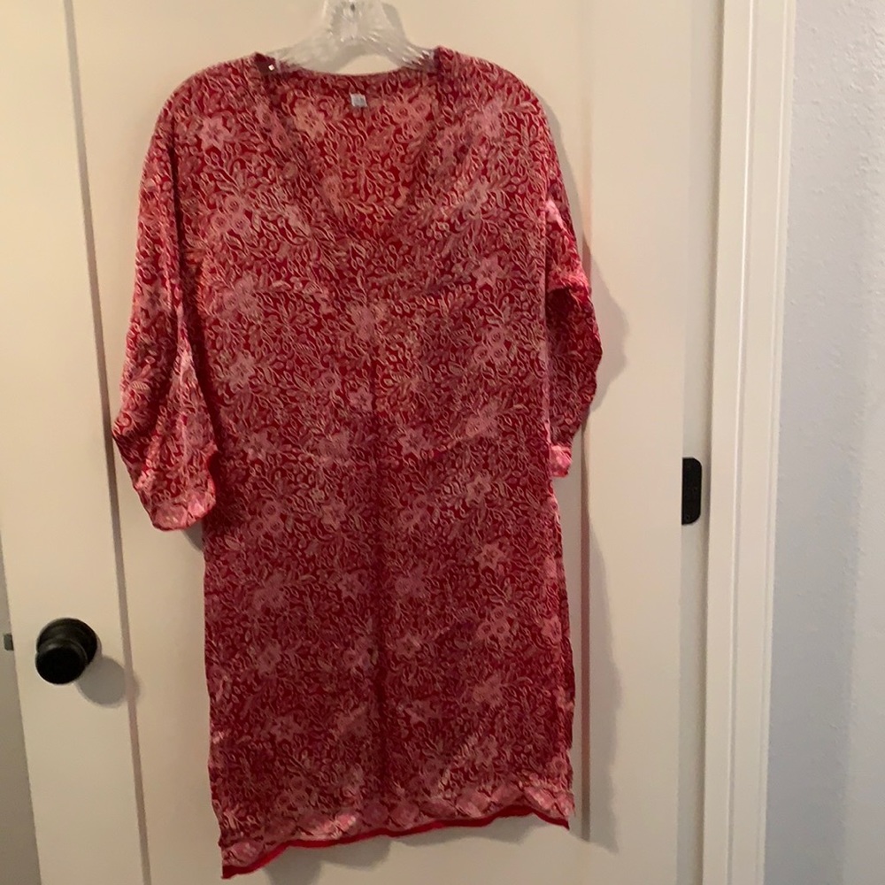 Silk tunic purchased in Bali